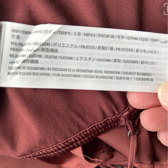 🌷 Abercrombie & Fitch Rust Cropped Tank Top Size XS NWT - Picture 6 of 10